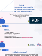 Ciclo 4 Sesion 1 Fundamentos de Programación Aplicaciones Móviles Android Con Java
