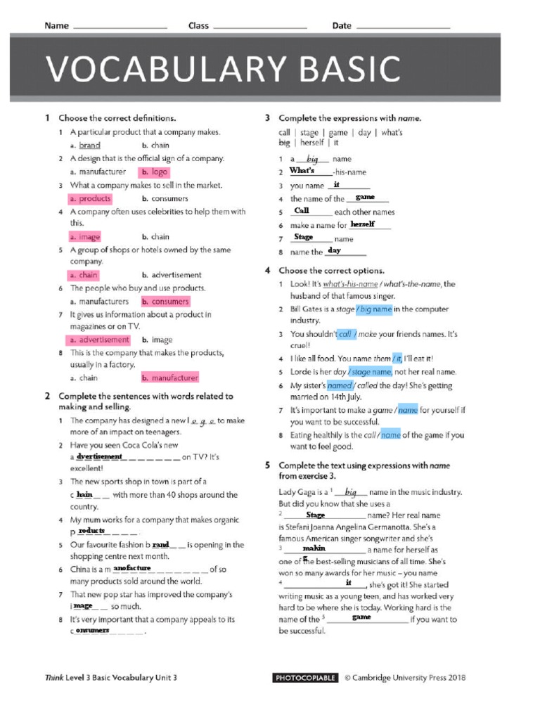 Unit 3 Test | PDF