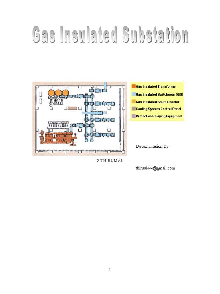 Gas Insulated Substation Overview | PDF | Transformer | Electrical ...