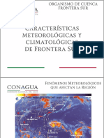 Caracterización Hidrológica y Meteorológica OCFS