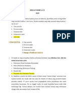 Rekap HSBP Acx 2019: Untuk Masyarakat Yaitu