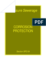 Pressure Sewerage: Corrosion Protection