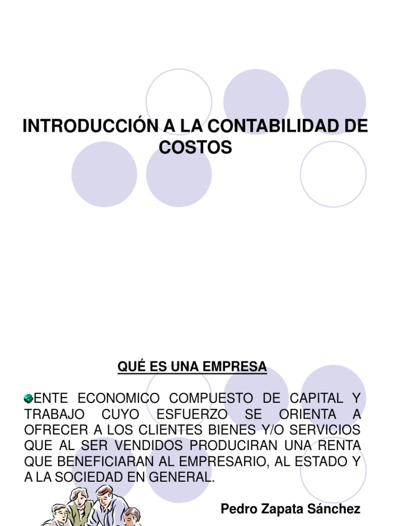 Introducción a la Contabilidad de Costos | PDF | Contabilidad | Costo