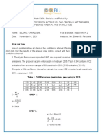 Learning Task 10 - The Central Limit Theorem, Confidence Interval and Sample Size