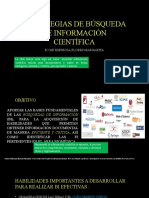 Estrategias de Búsqueda de Información Científica