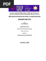 T.A. CUESTIONARIO METODOS