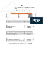 Por El Método de Newton: Resultado de La Evaluación en El Punto 0,9 - 0,235941445