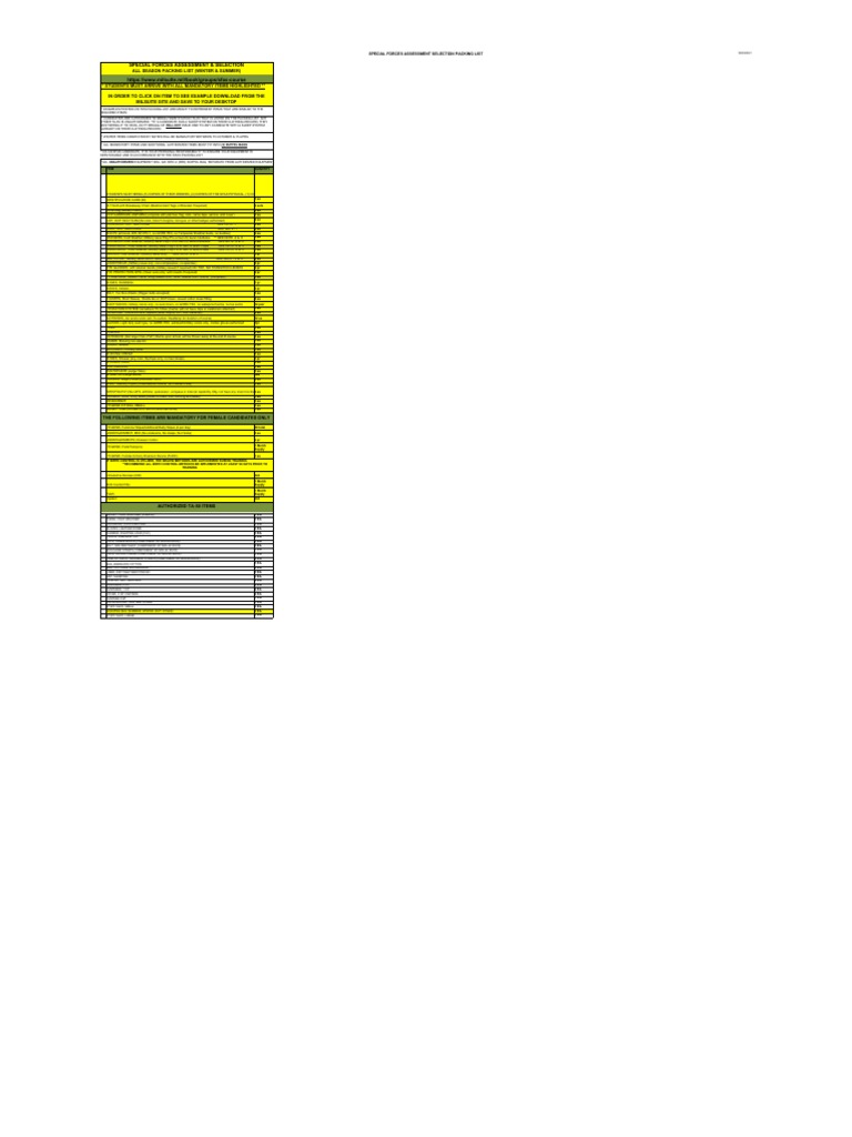 Sfas Packing List PDF Sock Consumer Goods