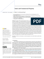 The COVID-19 Pandemic and Commercial Property Rent Dynamics: Risk and Financial Management