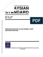 MS - 125 - 95 - Specification For Gloss Enamel Paint