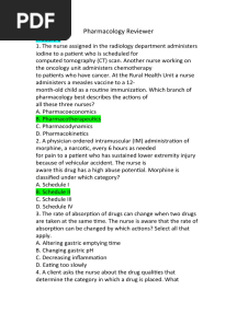 Pharmacology Reviewer