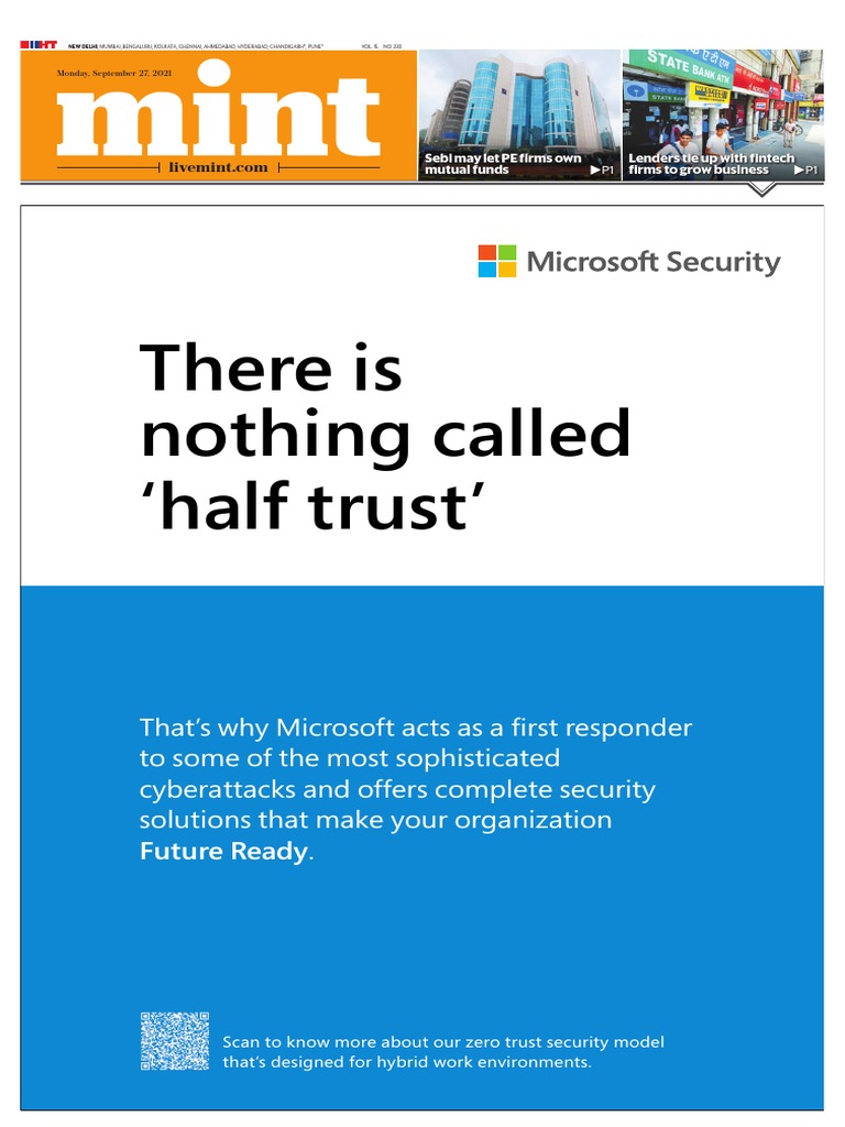 MINT HD NewDelhi - Delhi 27 09 2021 | PDF | Inflation | Agriculture