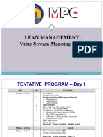 Lean Management: Value Stream Mapping (VSM) : Transformation - Innovation - Partnership