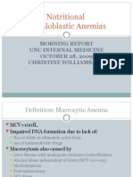 10.28.09 C Williams Megaloblastic Anemias