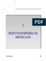 Cap5-Productos de Refineria y Su Especificacion.