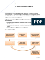 Using The Leveling Functionality in Primavera P6