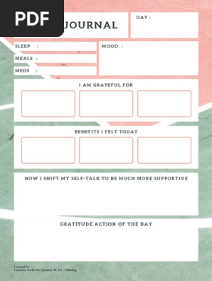 GRATITUDE JOURNAL
