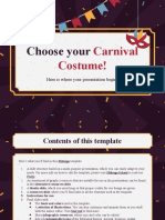 Choose Your Carnival Costume! by Slidesgo