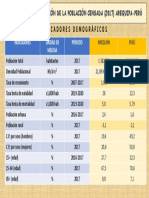 Características Sociodemograficas en (Arequipa-Perú) - Yamilet Soto Laura