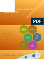 3.2 La Importancia de Hacer Diagnóstico