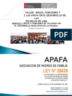 Taller APAFA