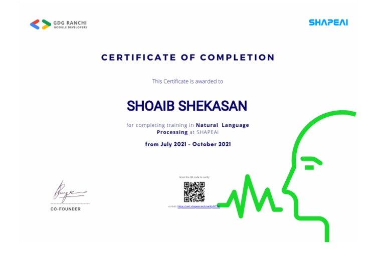 Natural Language Processing - Internship | PDF