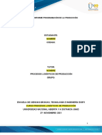 Guia de Actividades y Rúbrica de Evaluación - Unidad 3 - Tarea 3 - Informe Programación de La Producción