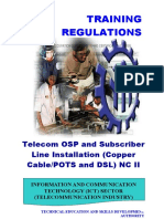 TR Telecom OSP and Subscriber Line Installation (Copper Cable POTS and DSL) NC II (2)