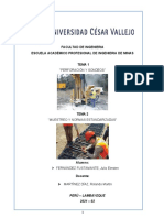 Perforación y sondeos en minería: tema 1