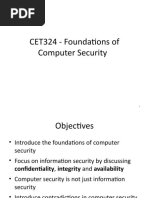 Lecture 5 Foundations of Computer Security