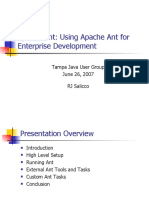 Using Apache Ant for Enterprise Development