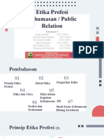 Kelompok 4 - Etika Profesi Kehumasan