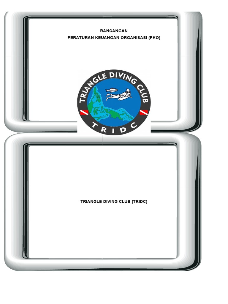 Rancangan Pko Triangle Diving Club (Tridc) | PDF | Pengelolaan Keuangan ...