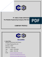 Company Profile: Pt. Indo Utama Services The Reliable Engineering Company With Services Innovation