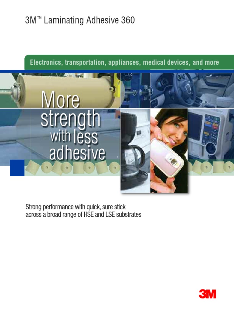 3m Laminating Adhesive 360 PDF Adhesive Legal Liability