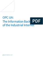 Opc Ua: The Information Backbone of The Industrial Internet