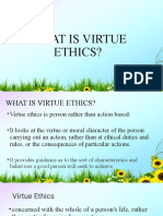 10.0 Virtue Ethics