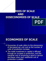 Economies of Scale AND Diseconomies of Scale