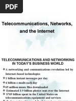 Telecommunications and Networking in Today's Business World