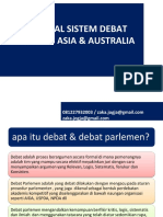 Debate Workshop Intro To Asian & Austral System