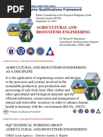 Philippine Qualifications Framework: Agricultural and Biosystems Engineering