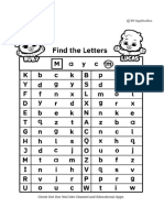 126 Free Printable Worksheets For Kids Find Alphabet Letters Worksheet Find Alphabet Letters Worksheet