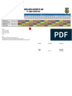 Absensi Aktual PT. China Cons BSN Agst 2021