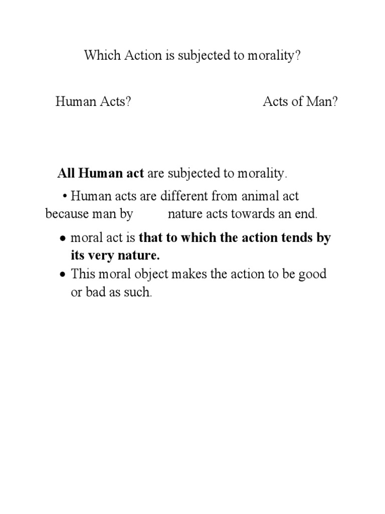 Human Act | PDF