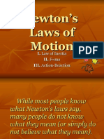 Newtons Laws of Motion