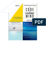 Code of The Extraordinary Mind, Letting Go, Surrender Experiment, Untethered Soul 4 Books Collection Set - Michael A. Singer