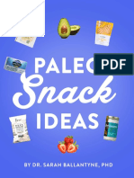 Paleo Snacks Ideas by Dr. Sarah Ballantyne, PHD