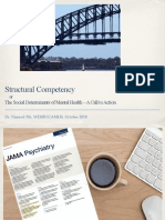 Structural Competence in Psychiatry 