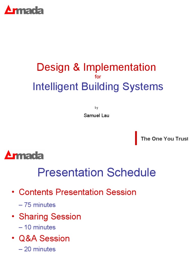 Intelligent Building Systems Overview | PDF | Building Automation ...