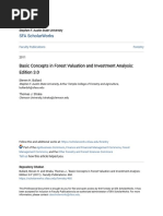 Basic Concepts in Forest Valuation and Investment Analysis - Editi